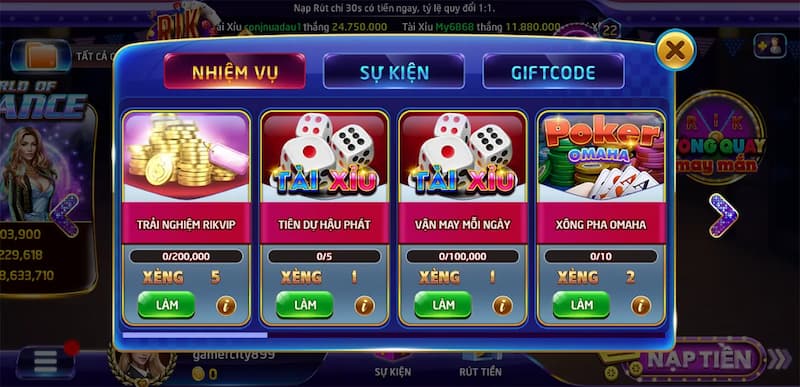 Rikvip Các tính năng hỗ trợ người chơi tại rikvip