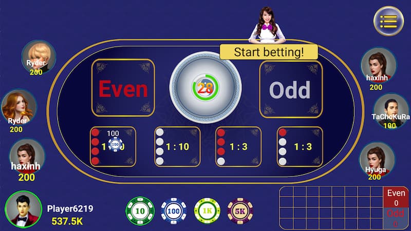 Các tính năng nổi bật khi tải game xóc đĩa android