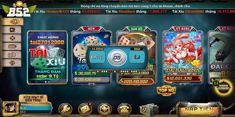Chiến thuật chơi hiệu quả tại B52club